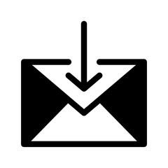 Inbox Icon Vector Symbol Design Illustration