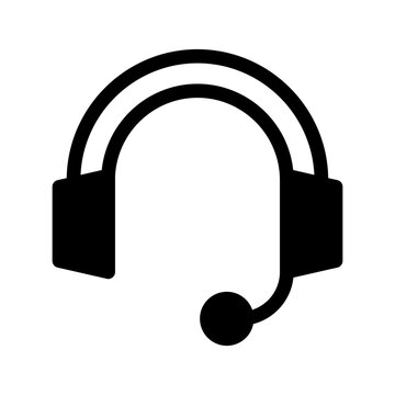 recommend clip art: Headset Icon Vector Symbol Design Illustration