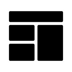 Template Icon Vector Symbol Design Illustration