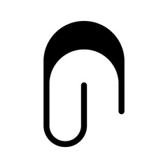 Attachment Icon Vector Symbol Design Illustration