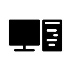 Computer Icon Vector Symbol Design Illustration