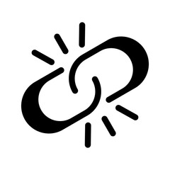 Link Icon Vector Symbol Design Illustration