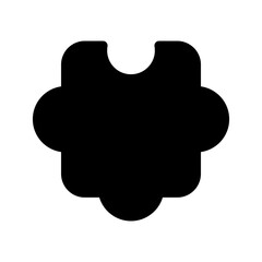 Puzzle Icon Vector Symbol Design Illustration