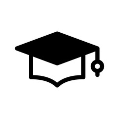 Academic Cup Icon Vector Symbol Design Illustration