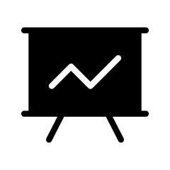 Whiteboard Icon Vector Symbol Design Illustration