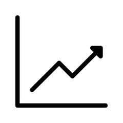 Stock Market Icon Vector Symbol Design Illustration