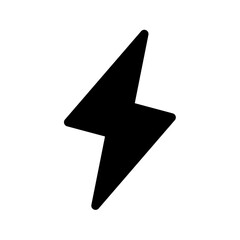 Bolt Icon Vector Symbol Design Illustration
