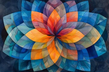 Geometry with spiritual meanings.