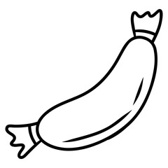 sausage food icon