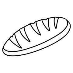 illustration of a bread
