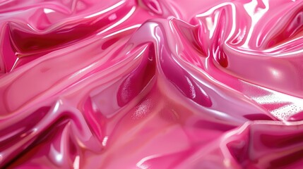 Pink latex texture background. AI generated.