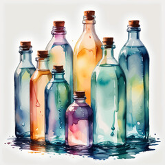 Bottle Very Fresh illustration Design