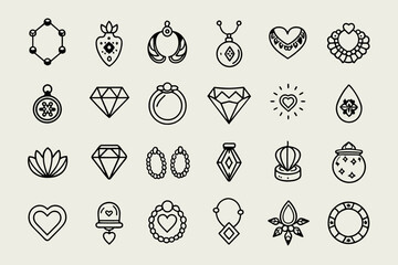 icons gemstones