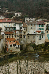 Obraz premium Pont en Royan, Parc naturel régional du Vercors, 38, Isere, Region Rhone Alpes, France