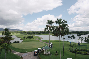 東南アジア（タイ）のゴルフ場