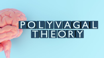 3d rendering of cubes with words 