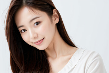 アジア人女性の美容イメージ