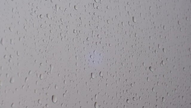 rain drops on window
