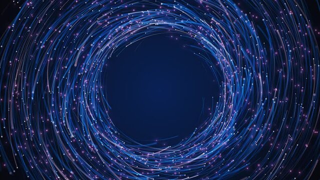 Cyberspace HUD digital cyber security data high-speed data Cyberpunk Tunnel. Sci-fi, cyberpunk. data matrix, telemetry and encrypt numbers. matrix encrypt cyber space data flow. Matrix cyber space