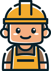 Worker, construction icon.