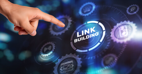 Link Building. Connect Link Communication Contact Networks. Search engine optimization