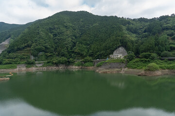 Fototapeta premium Lake Naguri and its surroundings