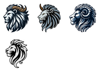 lion head emblem