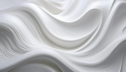 Hyper Realistic Abstract White background