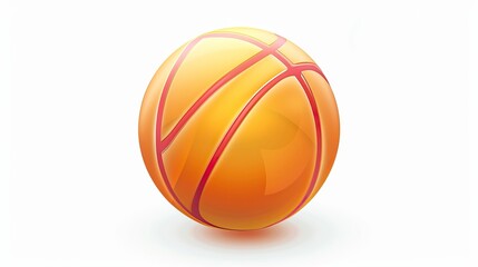 Fototapeta premium Basketball ball icon