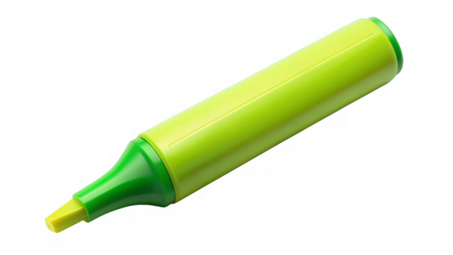 highlighter on a transparent background.