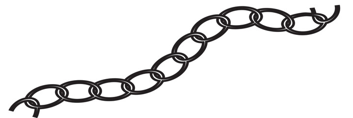 chain pattern design illustration