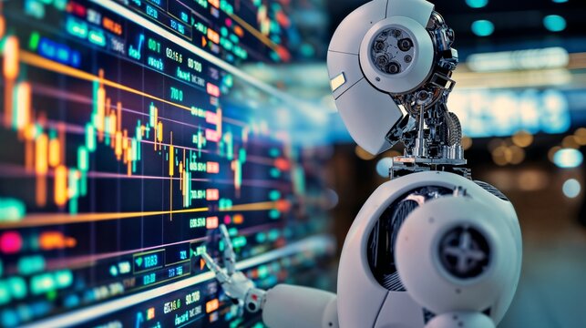 ai, robot, dow, llm, chatgpt, retirement plan, finance, stock market, economy, shipment, fintech