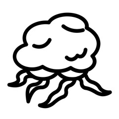 cancer line icon