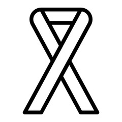 logo cancer illustration line icon