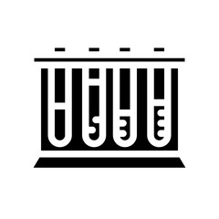 blood sample solid icon