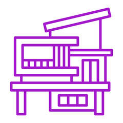 Modern House Linear Color