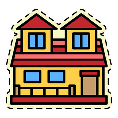 Farm House Sticker