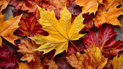 Fototapeta premium Autumn Leaves Background