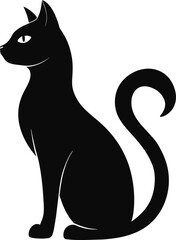 Cute Cat Silhouette