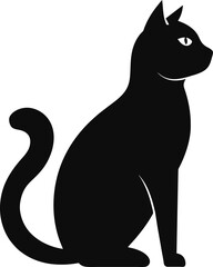 Cute Cat Silhouette