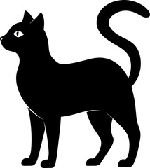 Cute Cat Silhouette