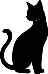 Cute Cat Silhouette