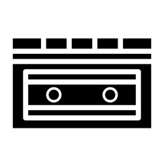 record player glyph icon