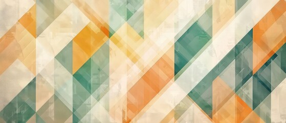 Geometric elements blend with organic curves and textures, forming a captivating and harmonious visual landscape