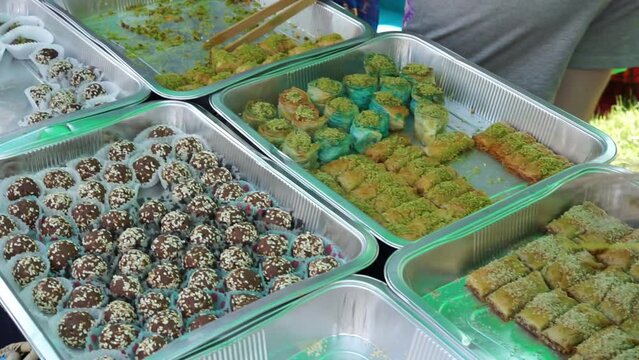 sweet candies from Iraq on the market