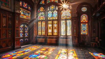Collecting Stained Glass at Home 
