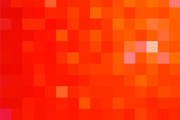 Gradient red background. Geometric texture of light red squares. Abstract grass backdrop. The substrate for branding, calendar, postcard, screensaver, wallpaper, poster, banner, cover, website