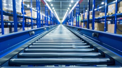 Factory with Conveyor System