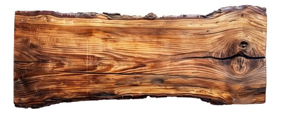 Naklejka premium rectangular wooden with rounded corners and straight edges highlights natural grain patterns in either dark brown or light blonde wood