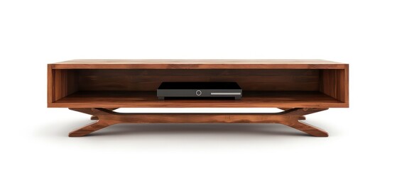 modern flat tv stands, isolated, white background